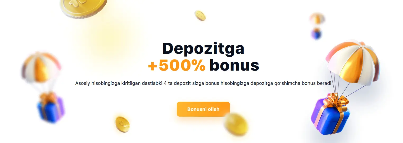1Win да биринчи депозитга +500% бонус таклифи 1Win да биринчи депозитга +500% бонус таклифи