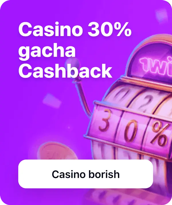 Казинода 30% гача кешбэк